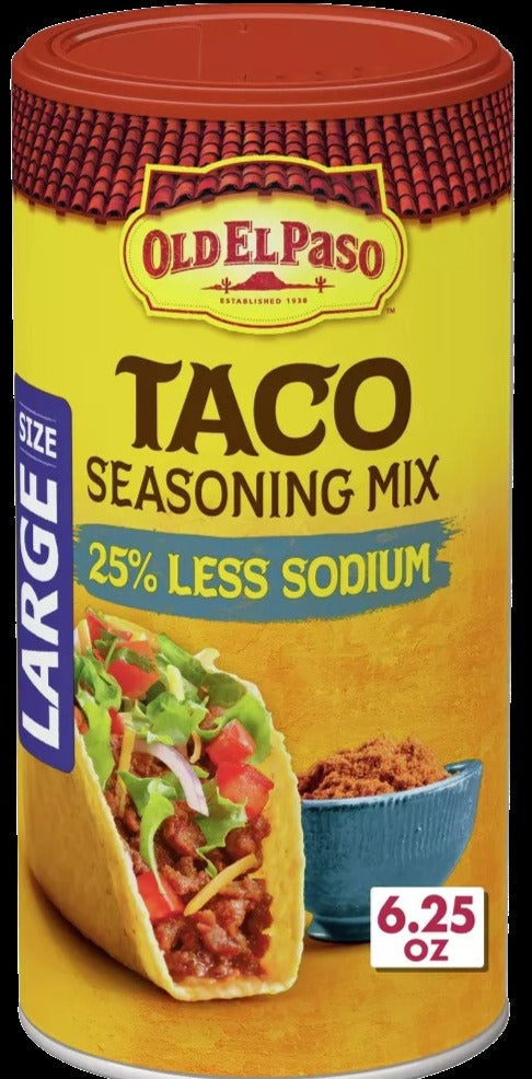 Less Sodium Taco Seasoning Mix