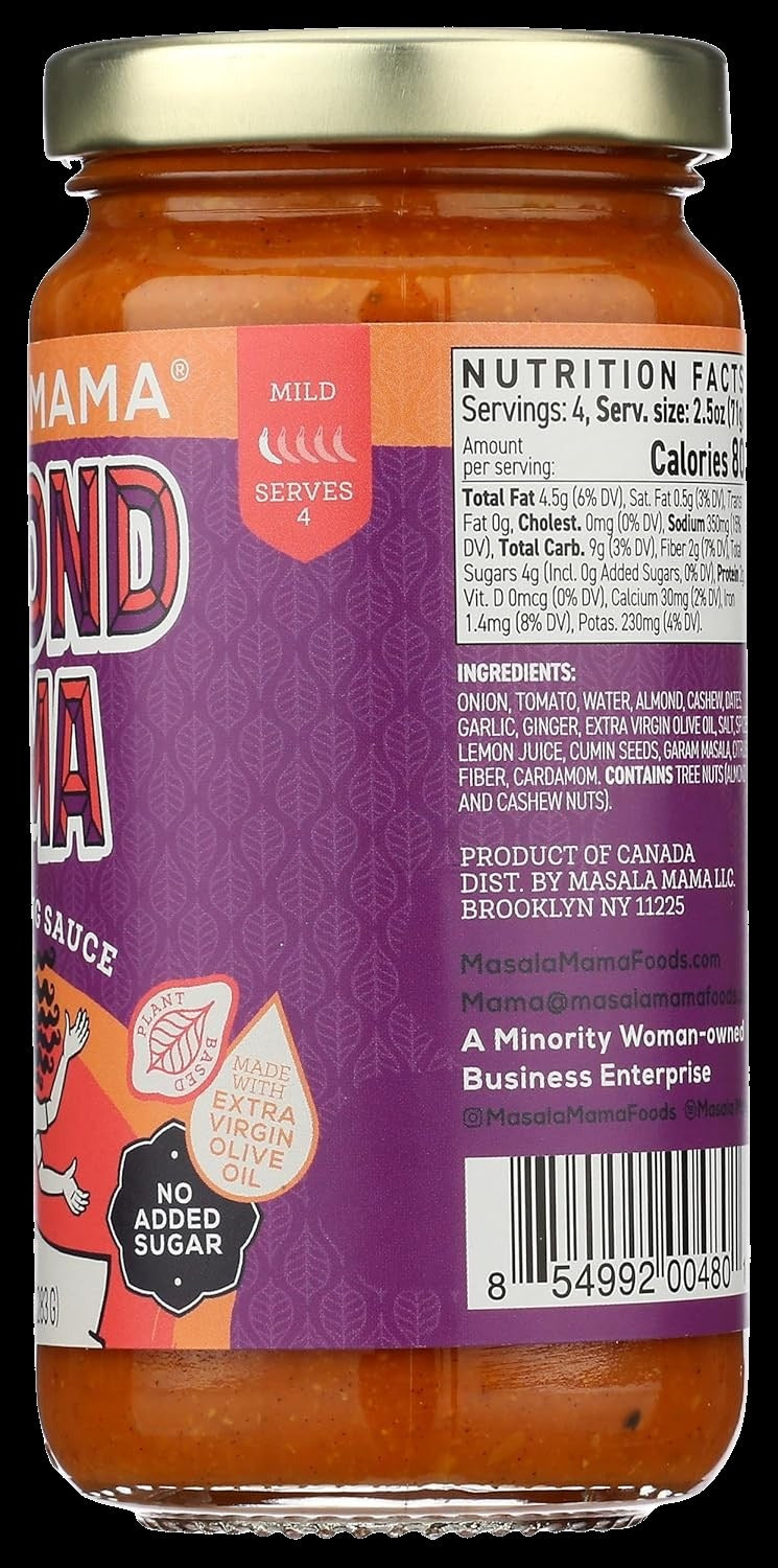 Almond Korma Cooking Sauce