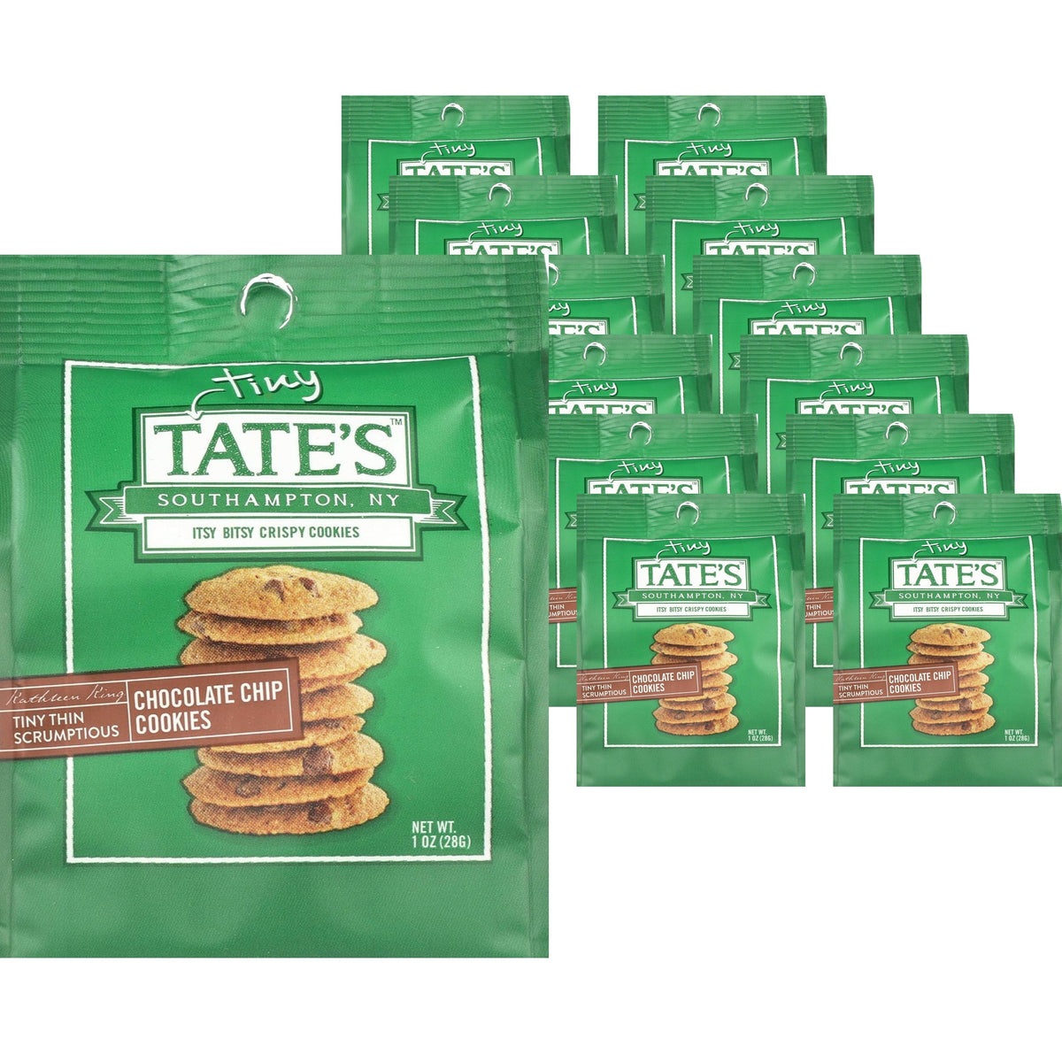 Tiny Chocolate Chip Cookies (12 Pack)