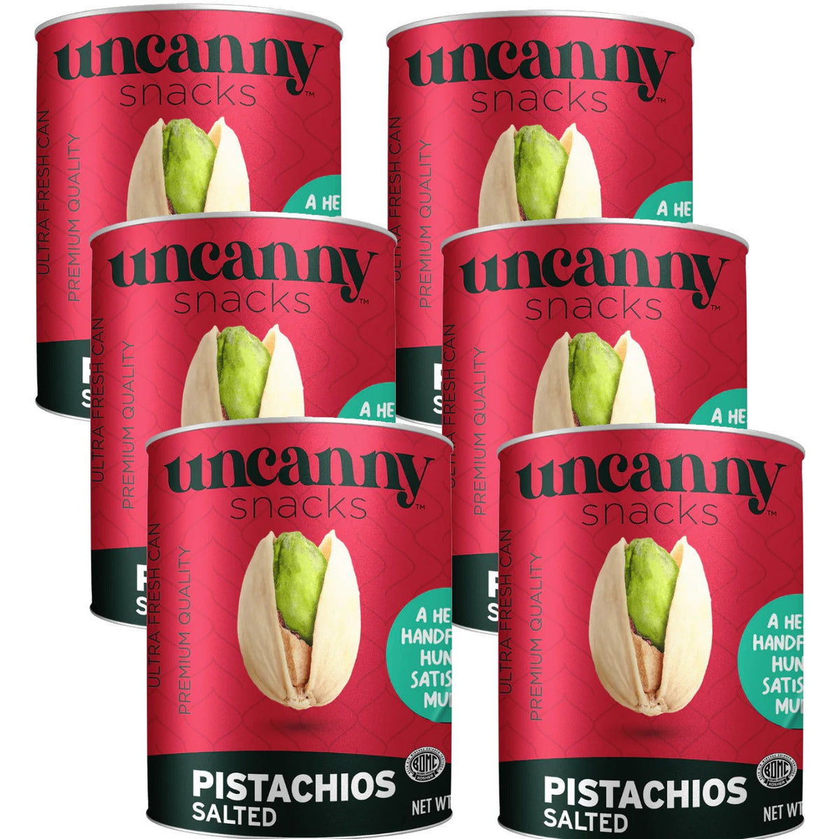 Roasted & Salted Pistachios (6 Pack)