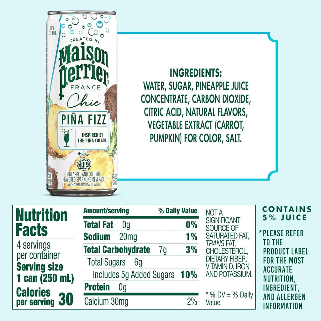 Chic Piña Fizz Spritzer (4 Pack)