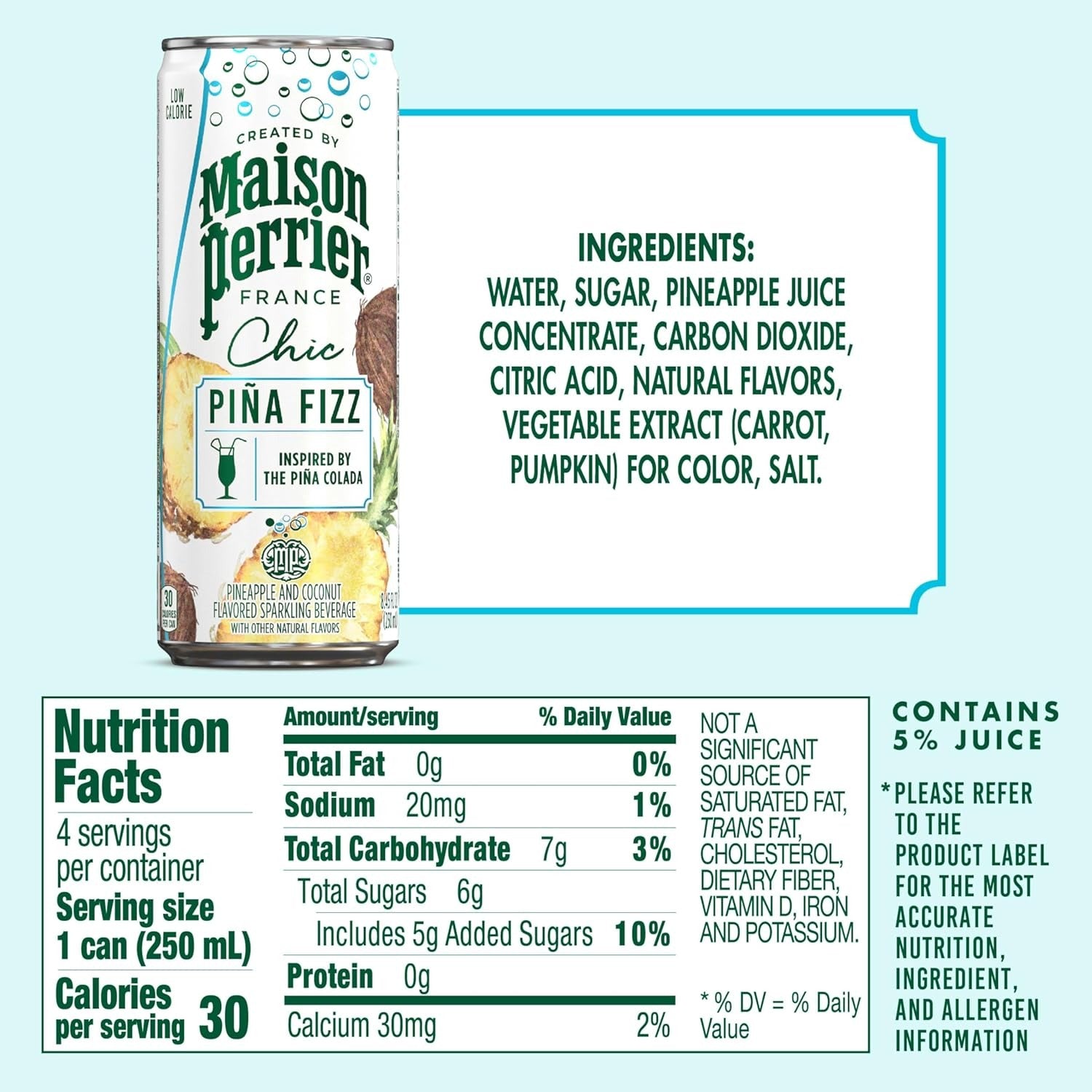 Chic Piña Fizz Spritzer (4 Pack)