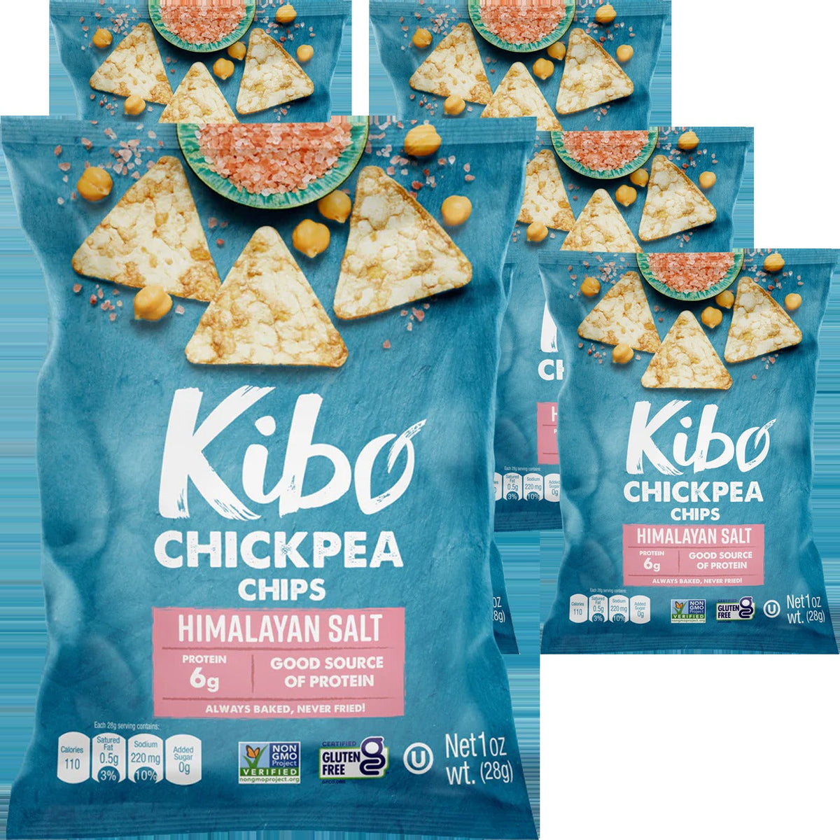 Chips Chickpea Himalayan Salt (6 Pack)