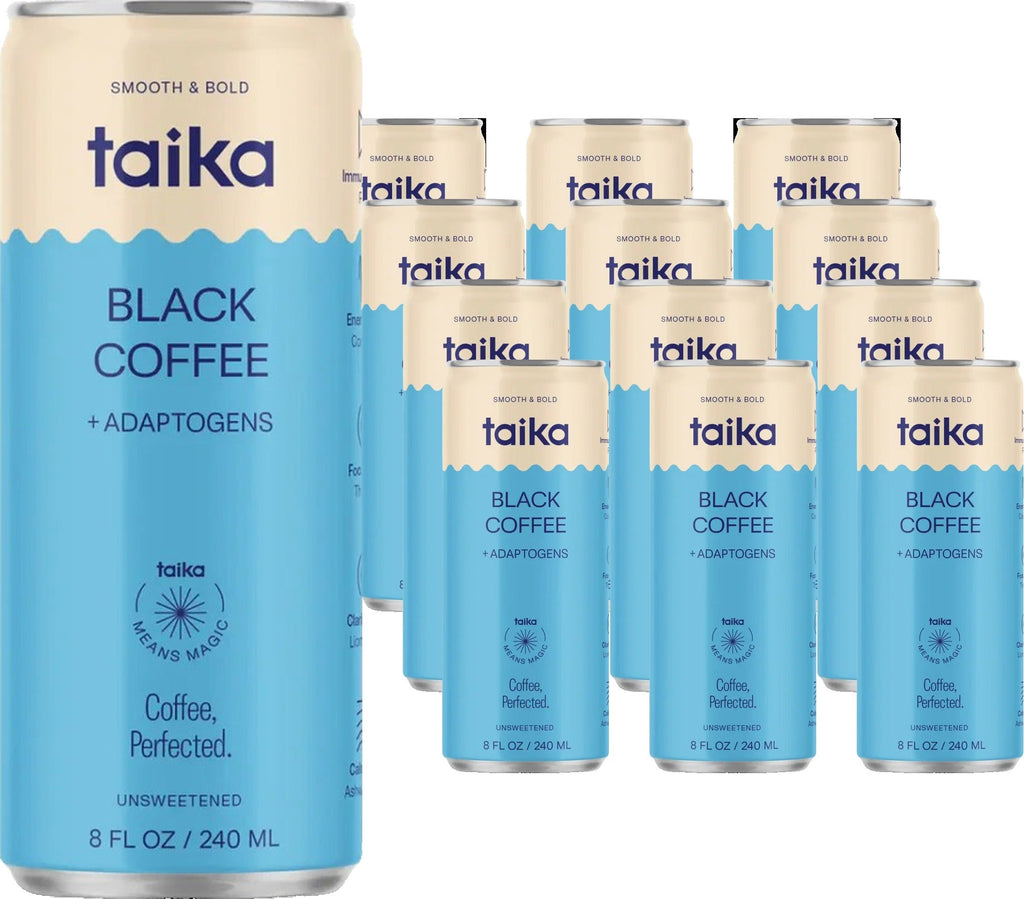 Black Coffee + Adaptogens (12 Pack)