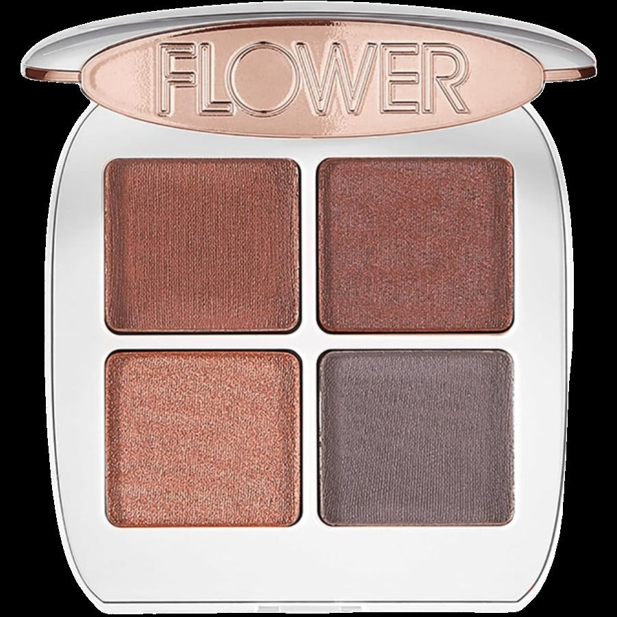 Petal Play Shadow Quad - Black Iris