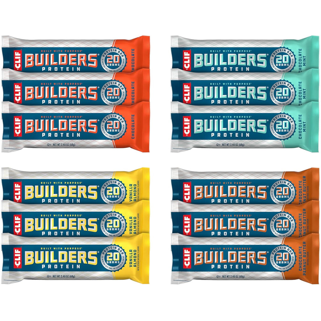 Plant Based Protein Bars Variety Pack (12 CT)
