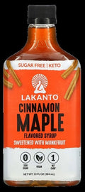 Keto Sugar Fee Cinnamon Maple Flavored Syrup