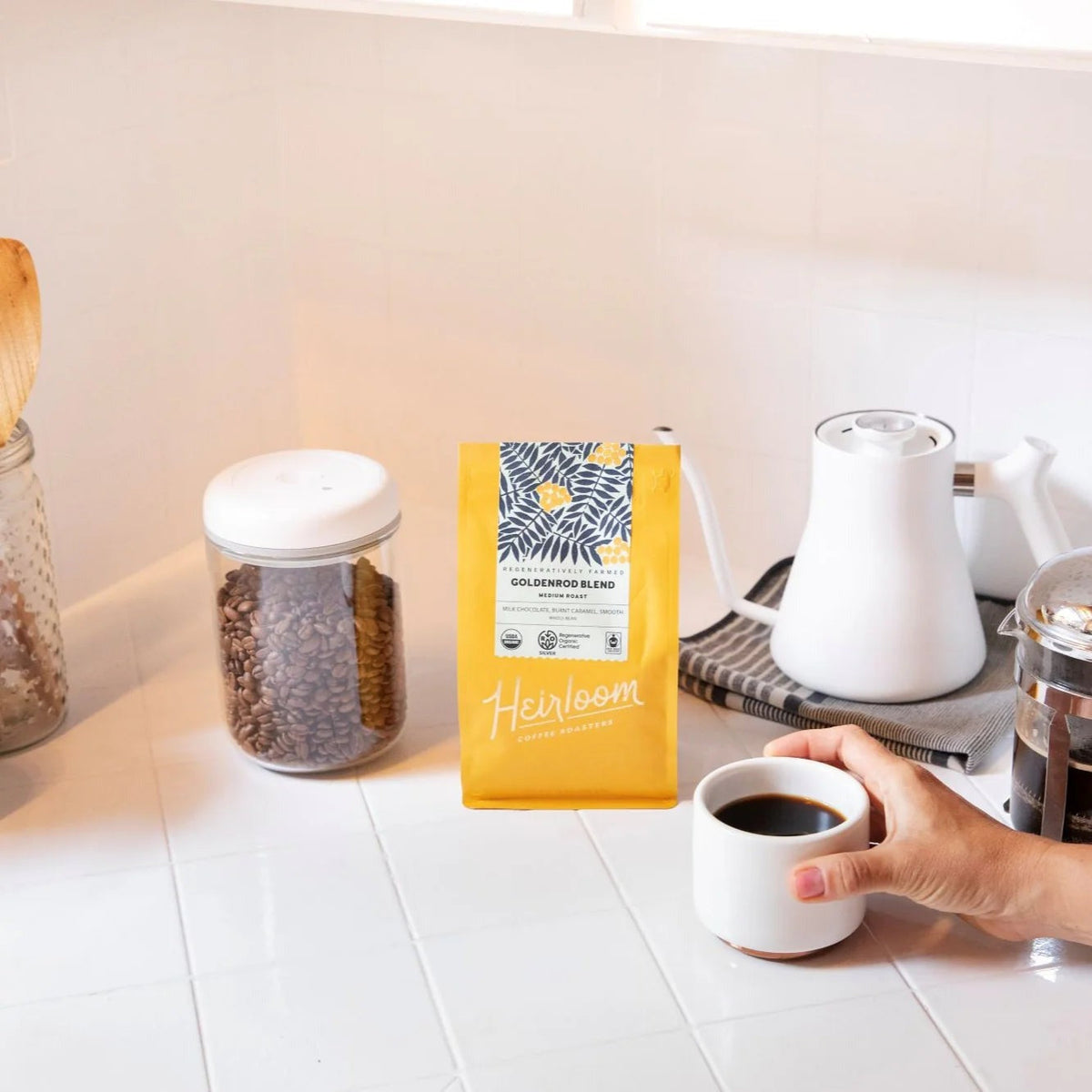 Goldenrod Blend Medium Roast Whole Bean Coffee
