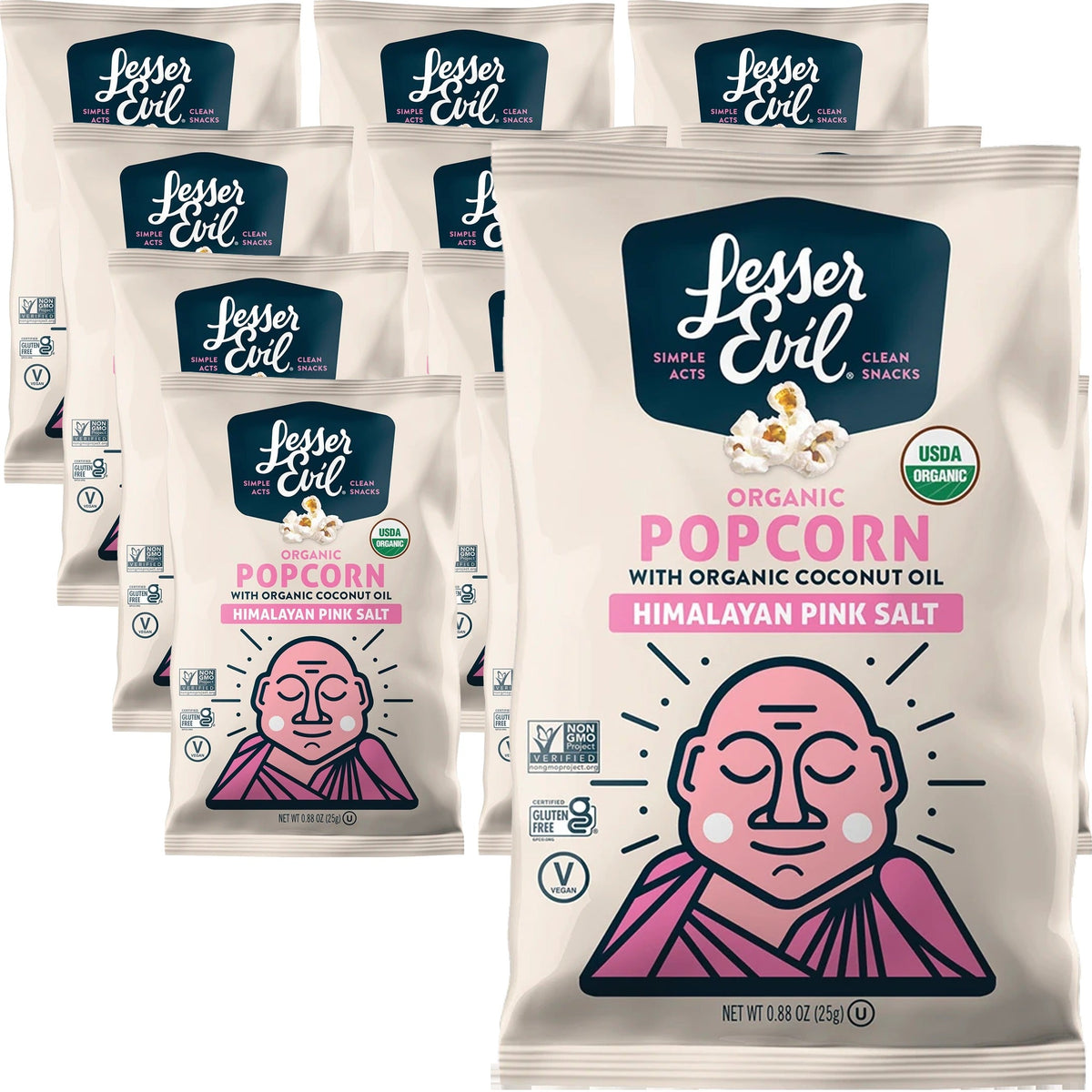 Himalayan Pink Salt Popcorn (12 Pack)