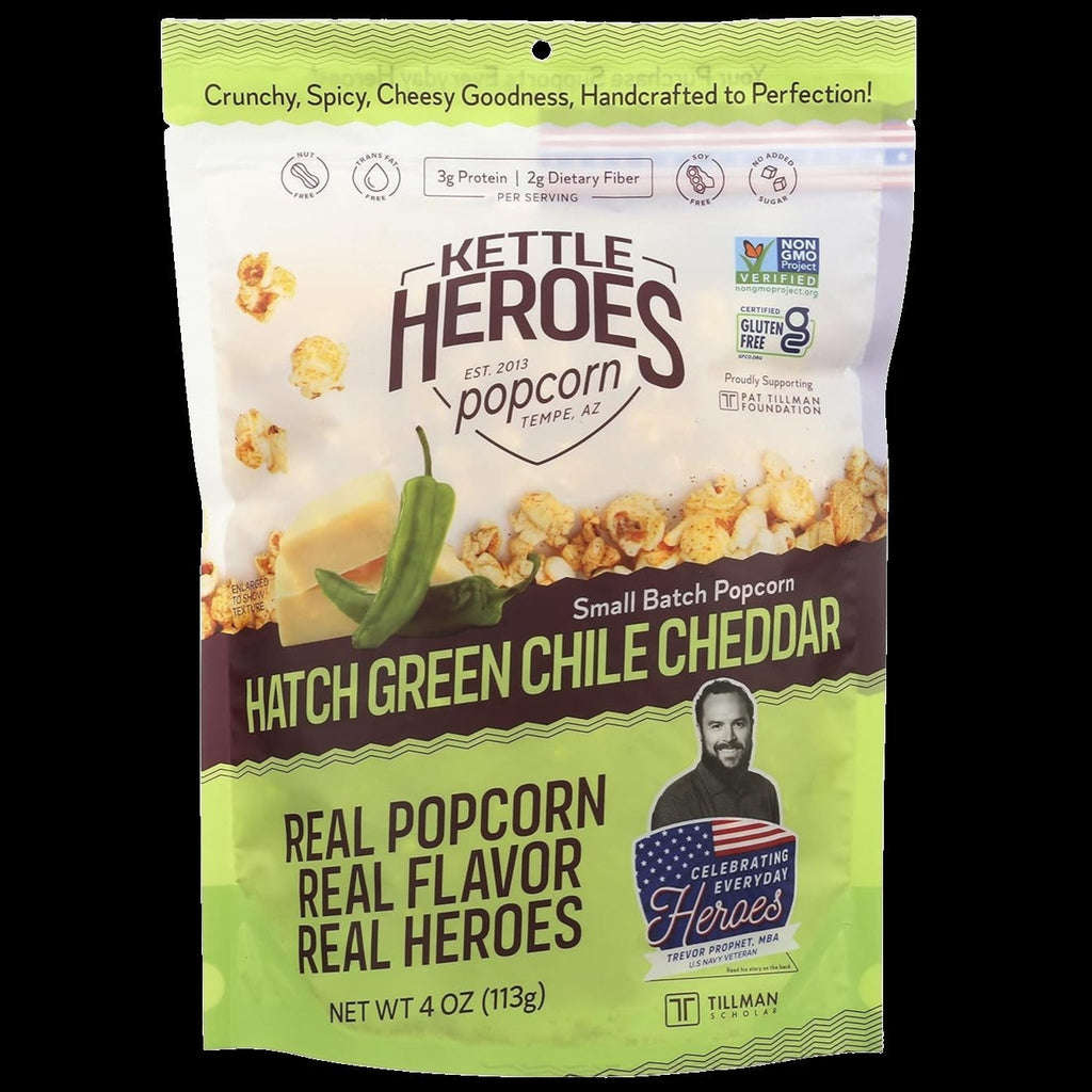 Hatch Green Chile Cheddar Popcorn