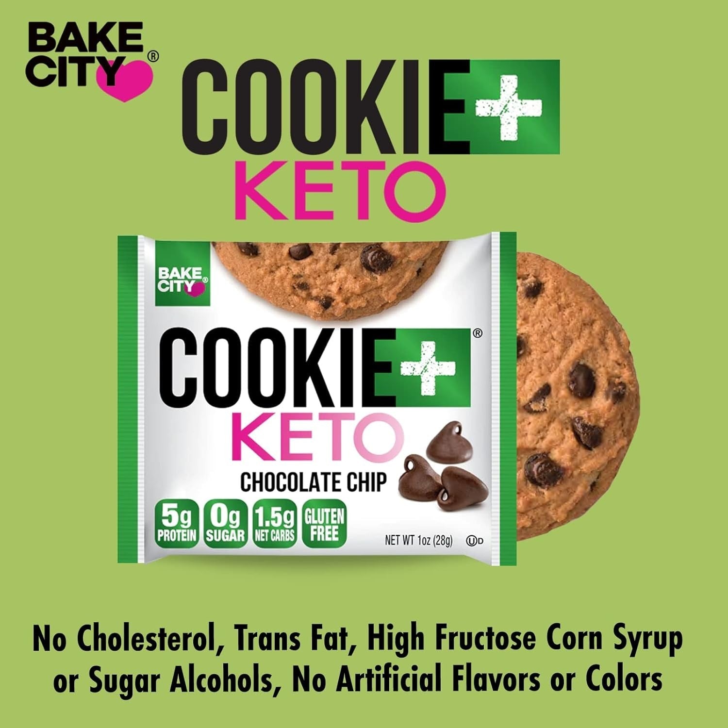 Chocolate Chip Keto Plus Cookie (12 CT)