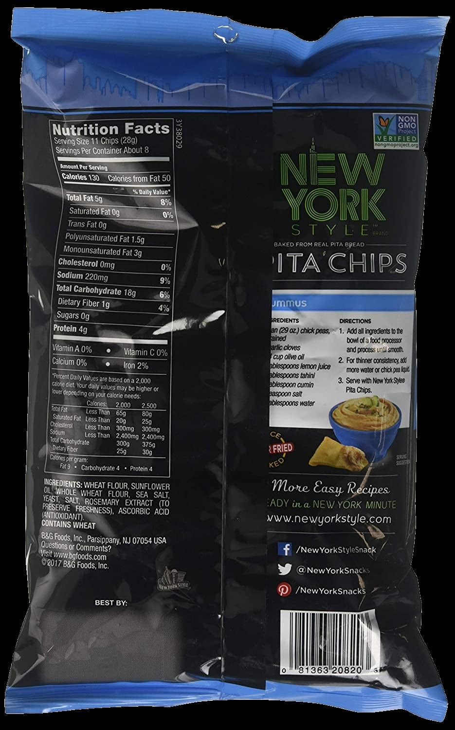 Sea Salt Pita Chips