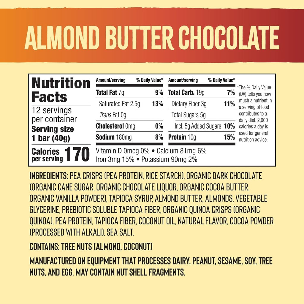 Almond Butter Puff Crispy Bar (12 CT)