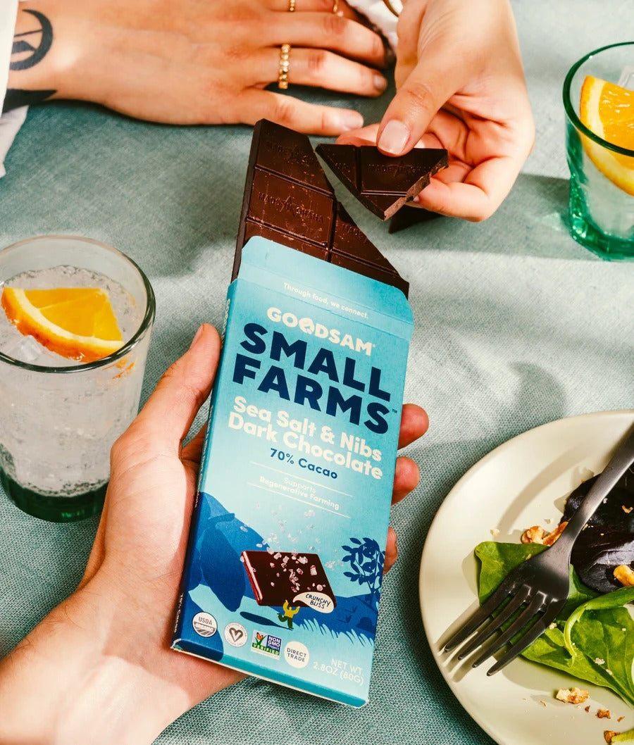 Sea Salt & Nibs Chocolate Bar