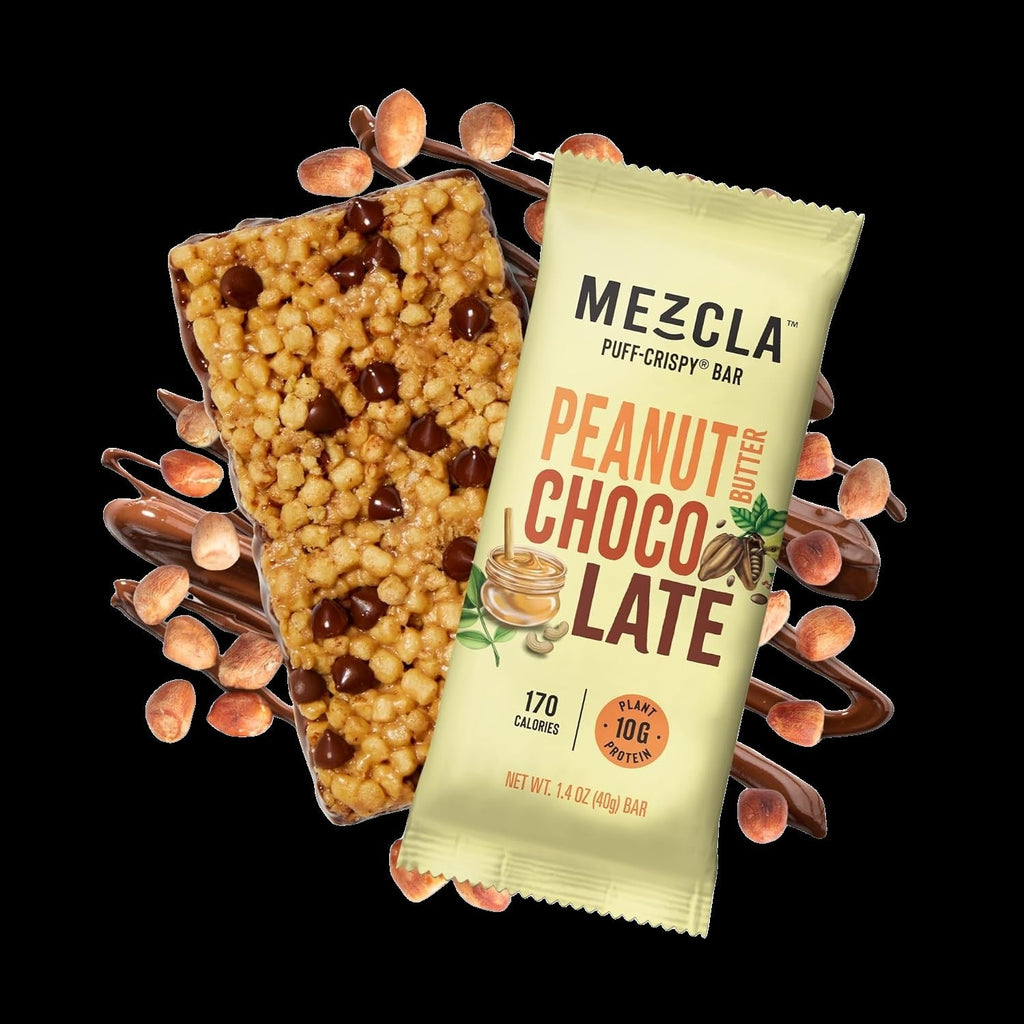 Peanut Butter Chocolate Puff Crispy Bar (12 CT)