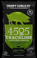 Spicy Green Chili And Lime Cracklins Pork Rinds