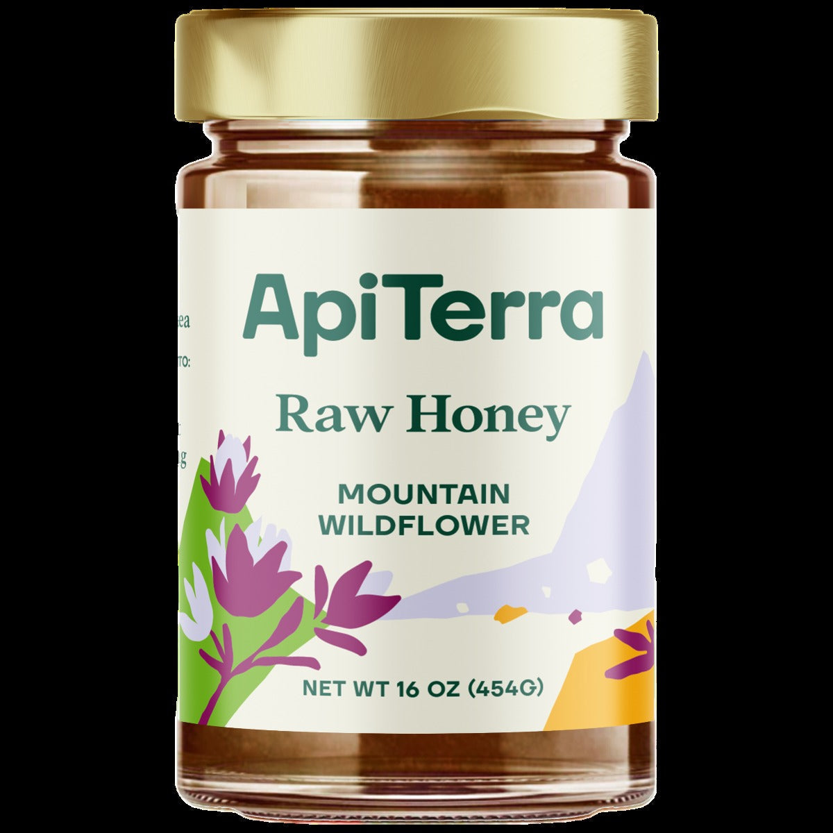 100% Pure Raw Honey Mountain Wildflower
