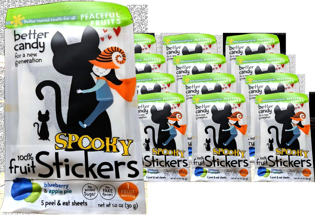 Blueberry Apple Fruit Sticker (12 Pack)