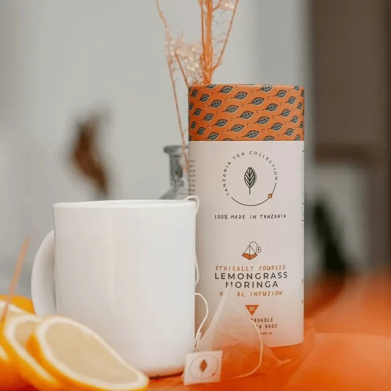 Lemongrass Moringa Black Tea (20 CT)