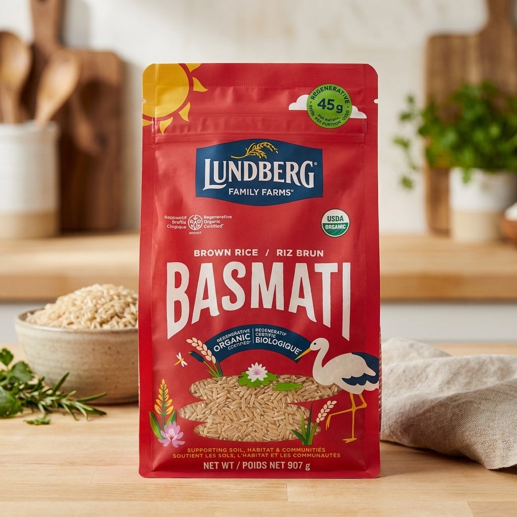 Organic California Brown Basmati Rice