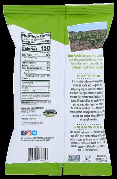 Organic Plantain Chips