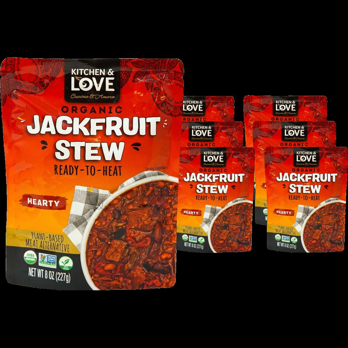 Organic Jackfruit - Hearty Stew (6 Pack)