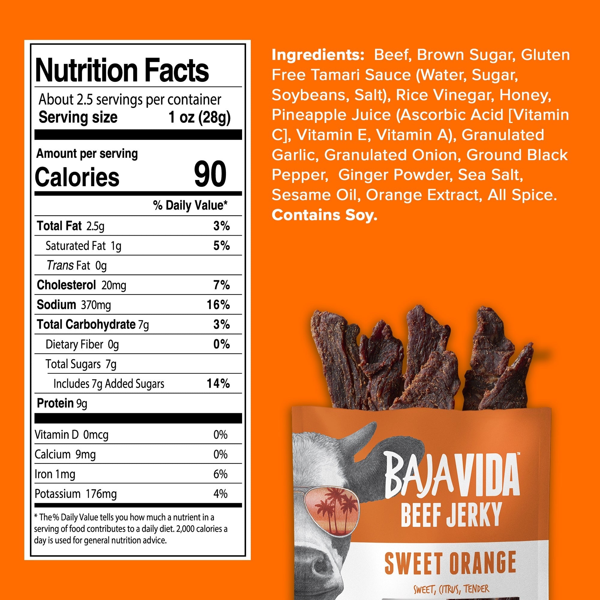 Sweet Orange Jerky