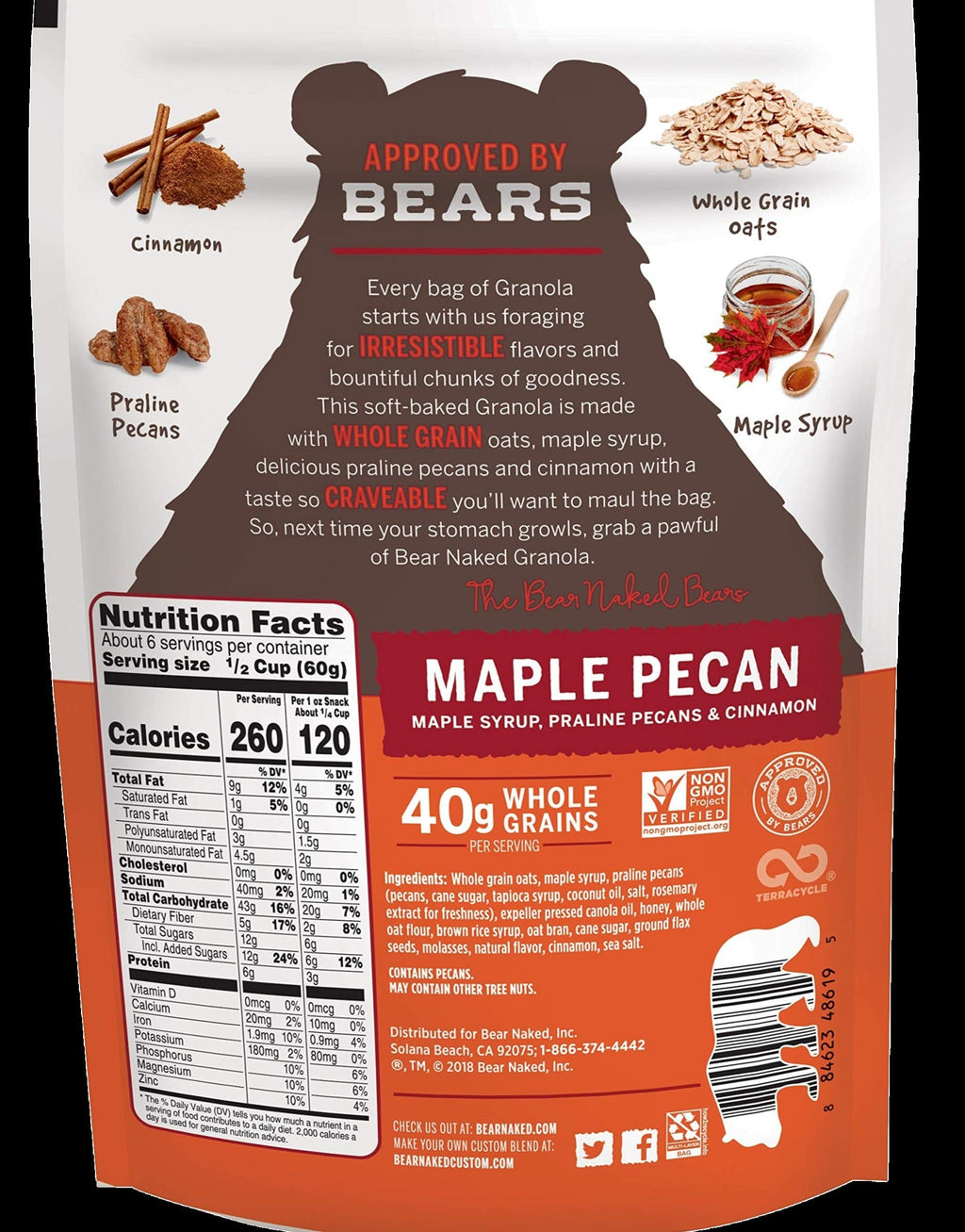 Maple Pecan Oatmeal Cup (6 Ct)