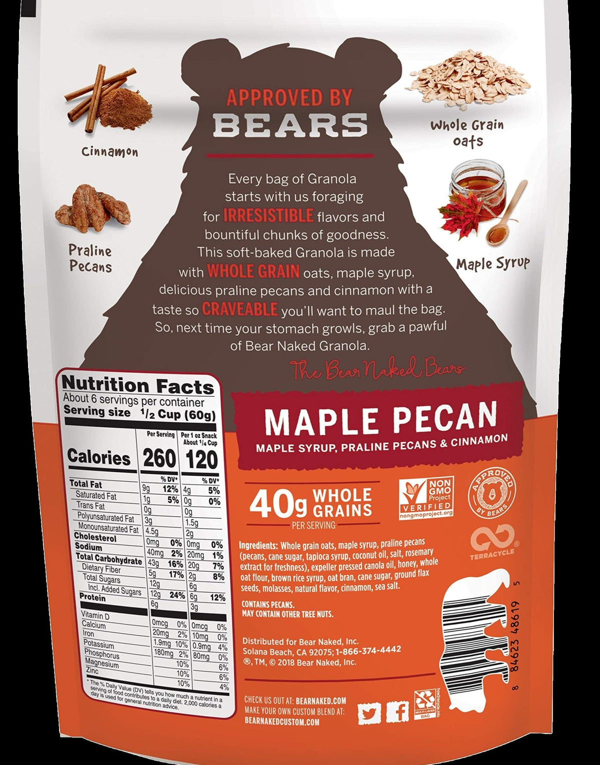 Maple Pecan Oatmeal Cup (6 Ct)