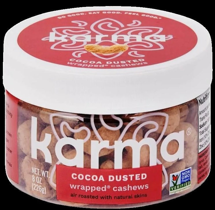Cocoa Dusted Wrapped Cashews