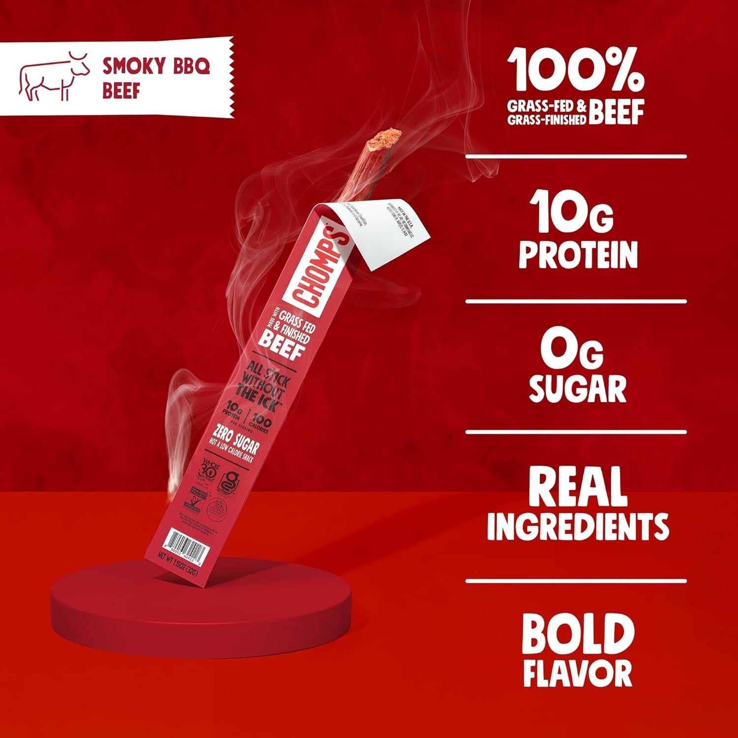 Smoky BBQ Beef Sticks (24 CT)