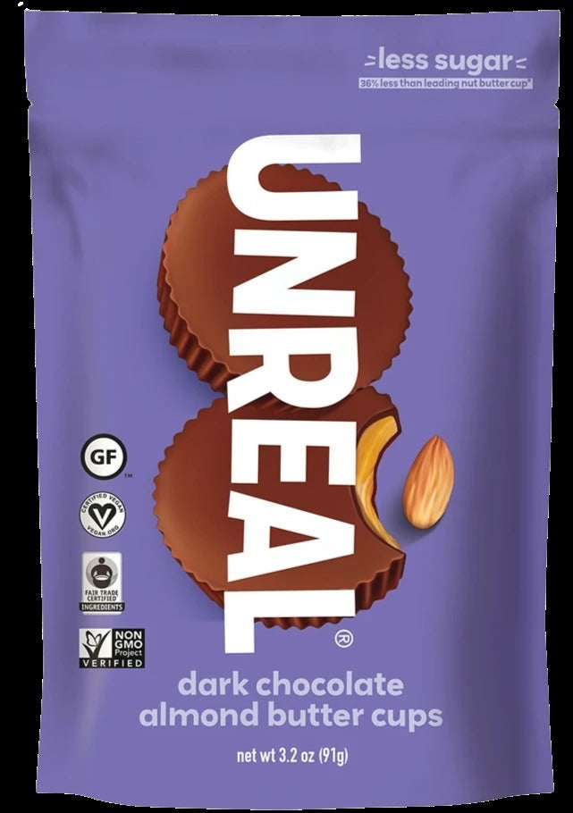 Dark Chocolate Almond Butter Cups