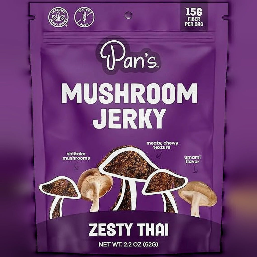 Zesty Thai Mushroom Jerky