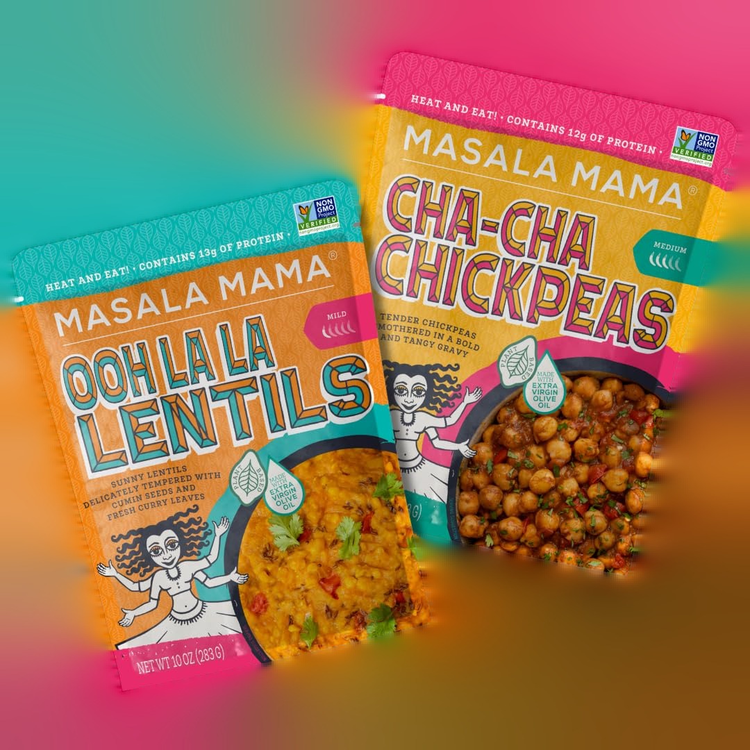 Ooh La La Lentils & Cha Cha Chickpeas Heat And Eat (2 Pack)