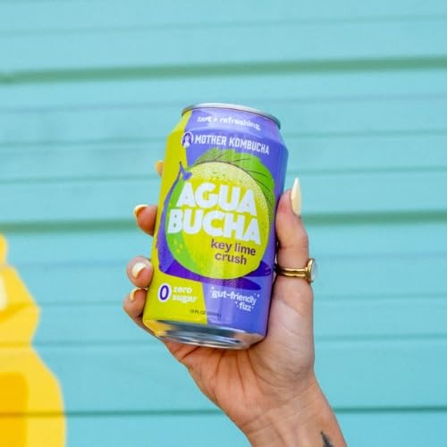 Kombucha Infused Sparkling Water Key Lime (12 Pack)