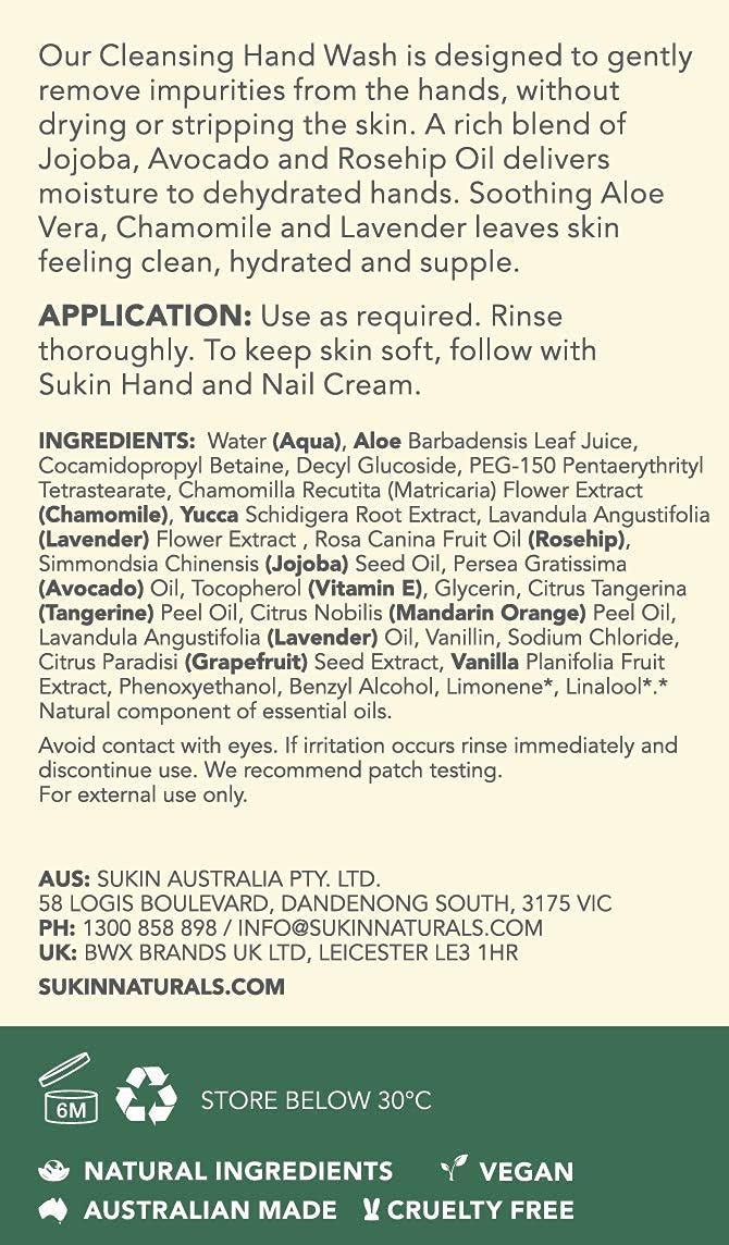 Cleansing Hand Wash