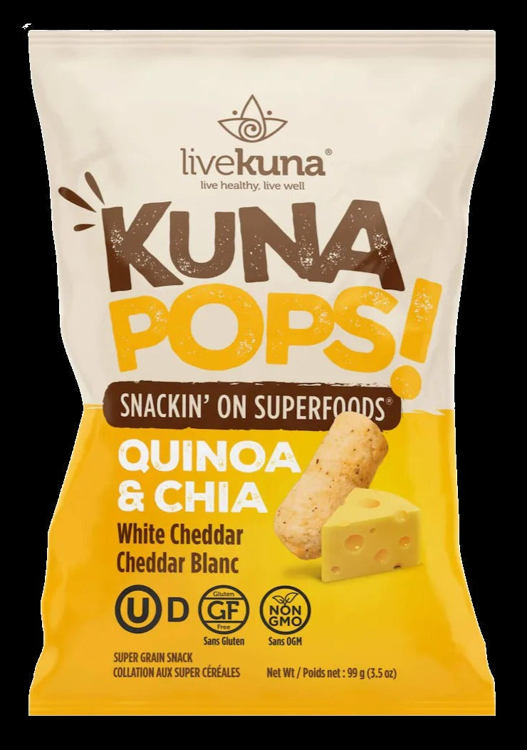 White Cheddar Quinoa & Chia Puffs