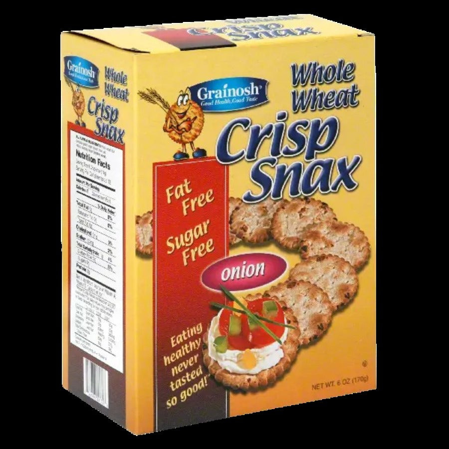Whole Wheat Onion Crisp Snax