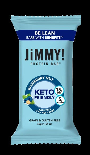 Keto Blueberry Nut Protein Bar