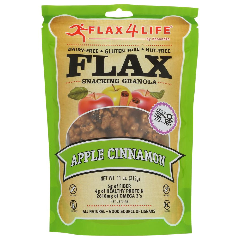 Apple Cinnamon Flax Granola
