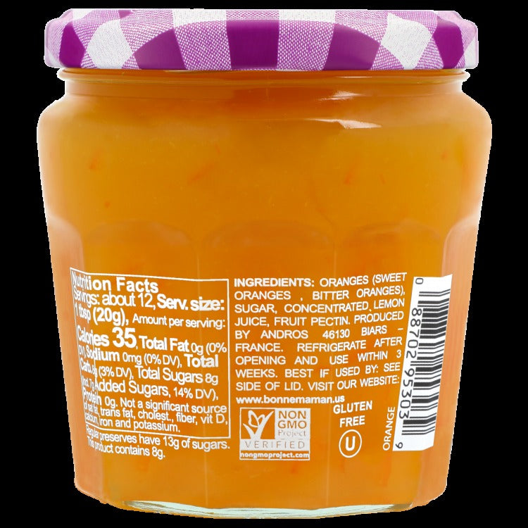 Intense Orange Fruit Spread