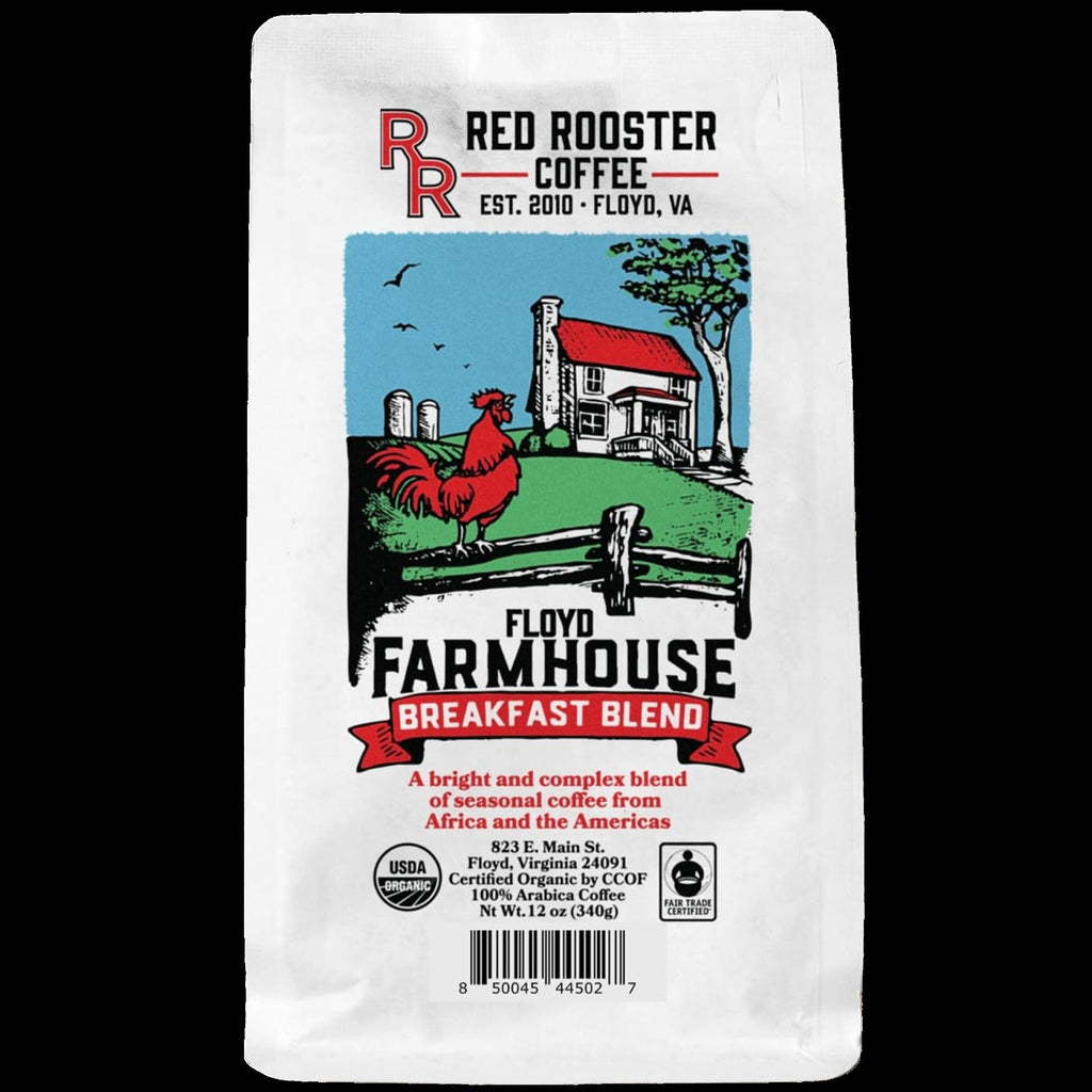 Floyd Farmhouse Breakfast Blend Whole Bean Dark Roast Coffee