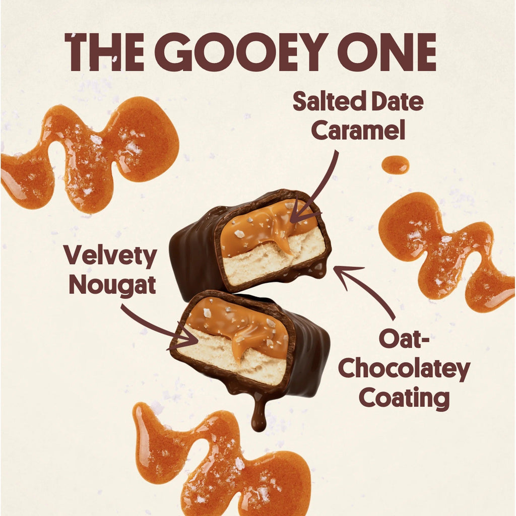 Gooey One Salted Date Caramel Candy Bar (12 CT)