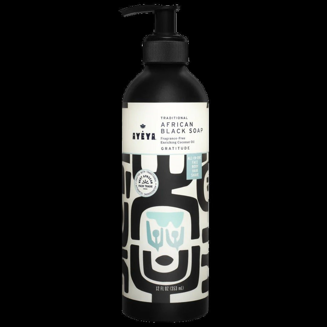 Gratitude Black Liquid Soap