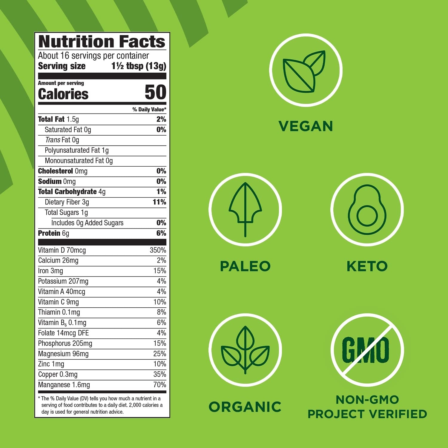 Hemp Supergreens Protein