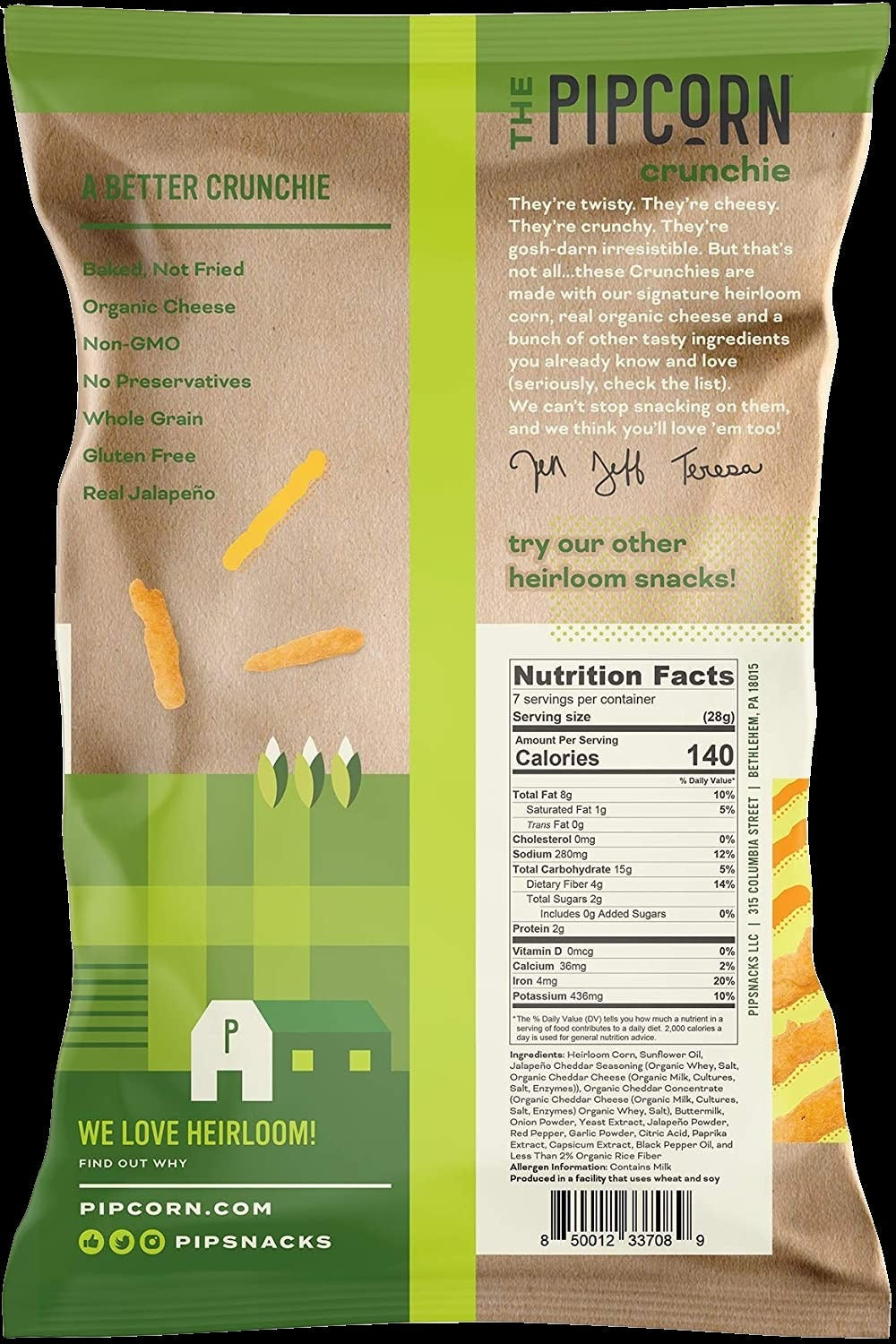 Crunchies Chedder Jalapeno