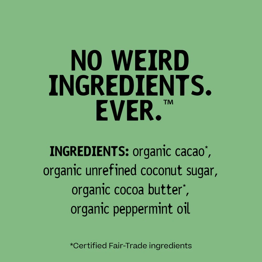 Organic Mint Snacking Dark Chocolate Gems