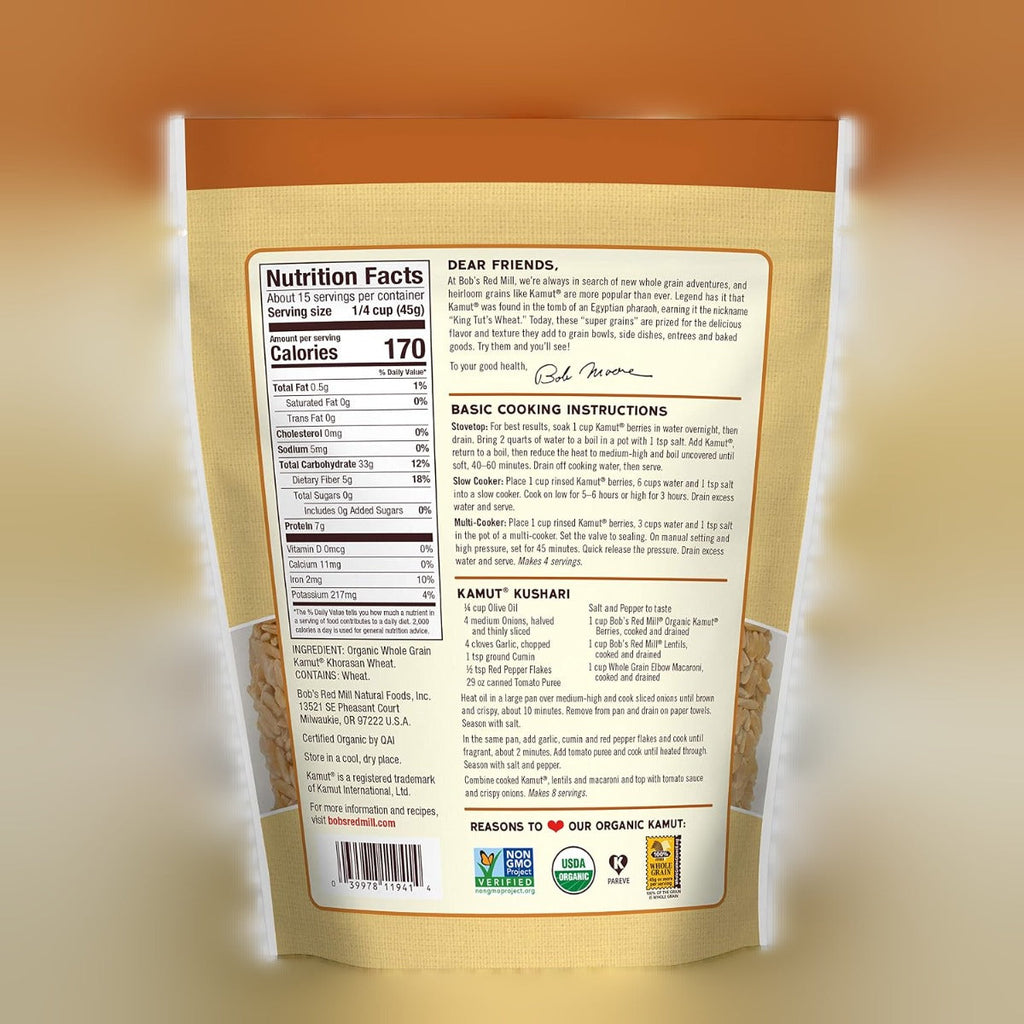Organic Kamut Berries