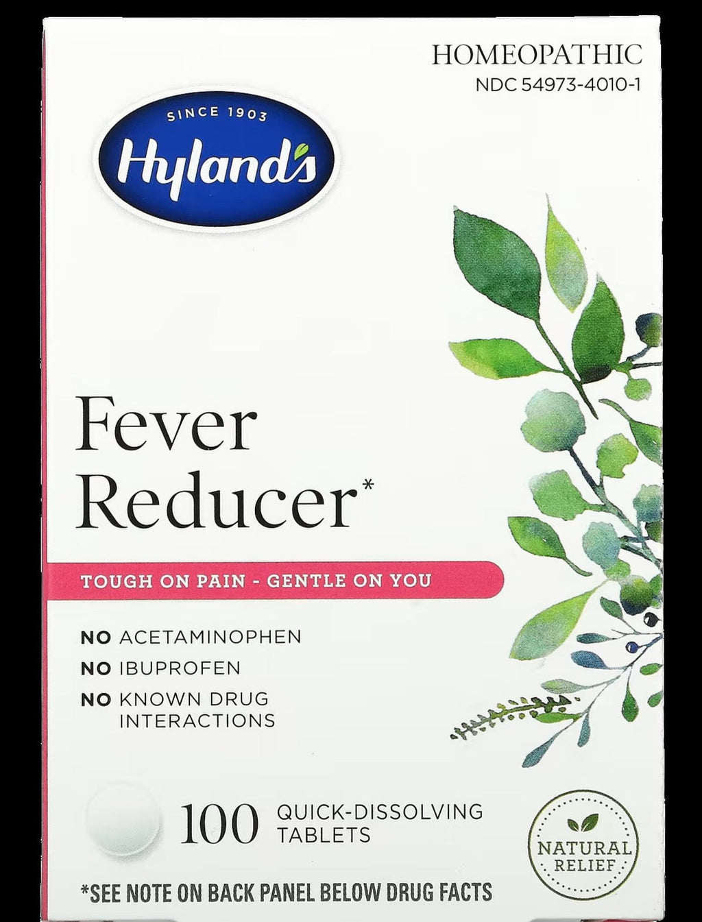 Fever Reducer, 100 Quick-Dissolving Tablets