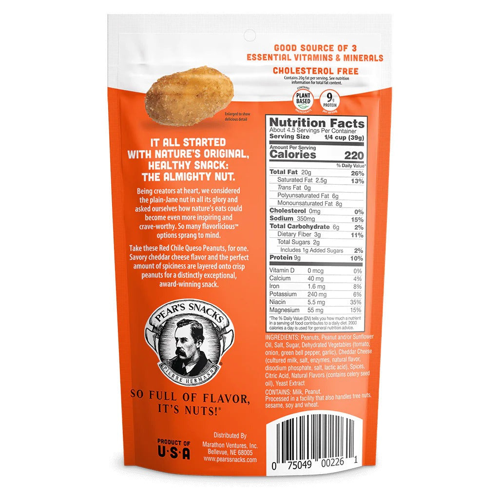 Red Chile Queso Flavored Peanuts